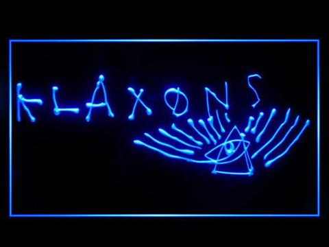 Klaxons LED Neon Sign